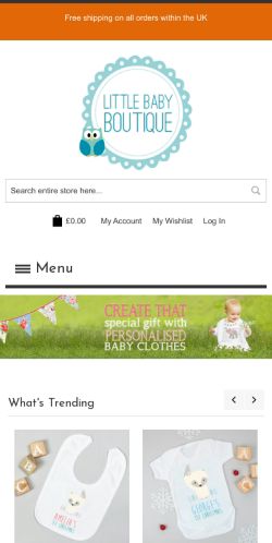 Mobile page screenshot