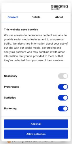 Mobile page screenshot