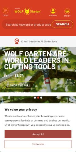 Mobile page screenshot