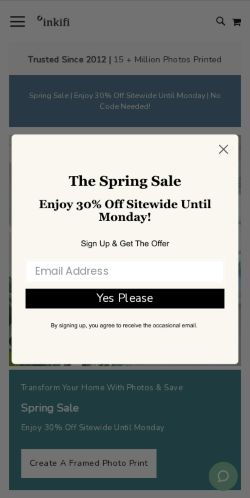 Mobile page screenshot