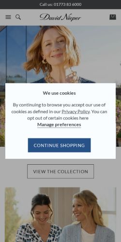 Mobile page screenshot