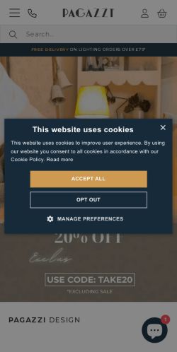 Mobile page screenshot