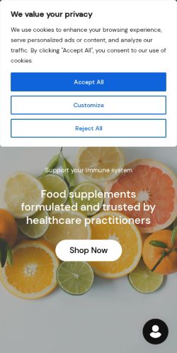 Mobile page screenshot
