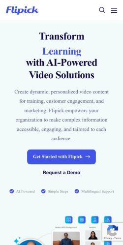 Mobile page screenshot