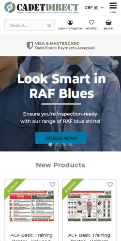 Mobile page screenshot