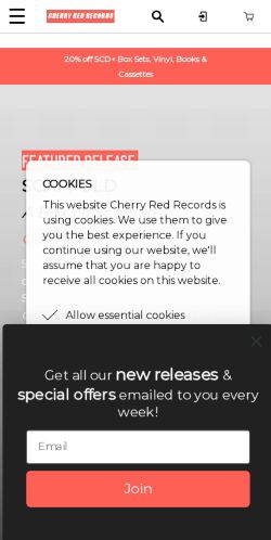 Mobile page screenshot
