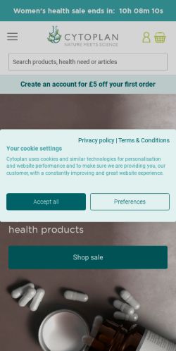 Mobile page screenshot