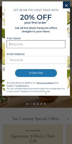Mobile page screenshot