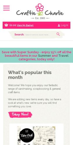 Mobile page screenshot
