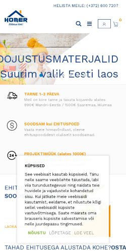 Mobile page screenshot
