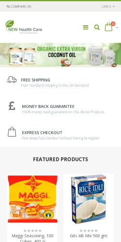 Mobile page screenshot