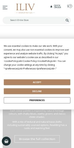 Mobile page screenshot