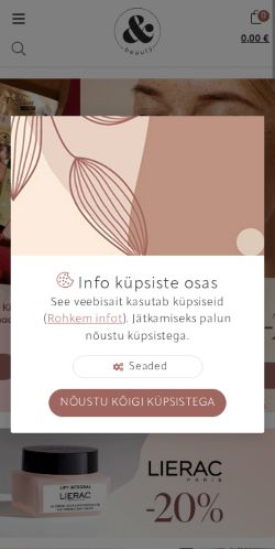 Mobile page screenshot