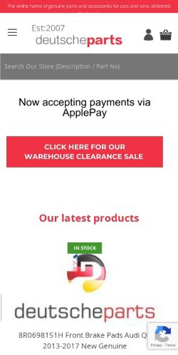 Mobile page screenshot