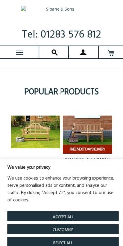 Mobile page screenshot