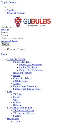 Mobile page screenshot