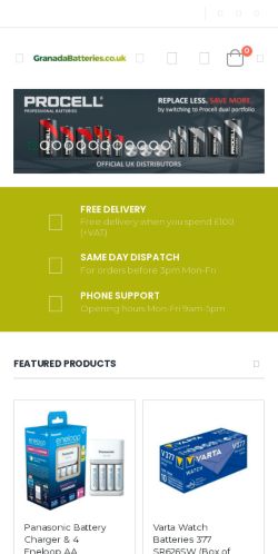 Mobile page screenshot
