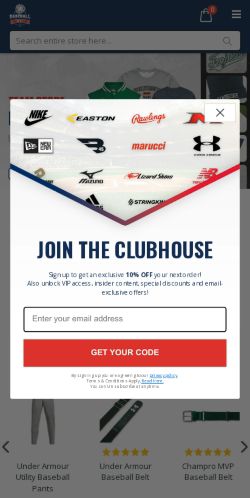 Mobile page screenshot