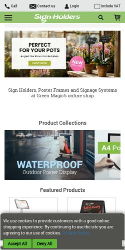 Mobile page screenshot