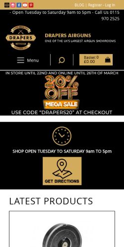 Mobile page screenshot