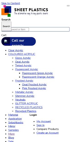 Mobile page screenshot