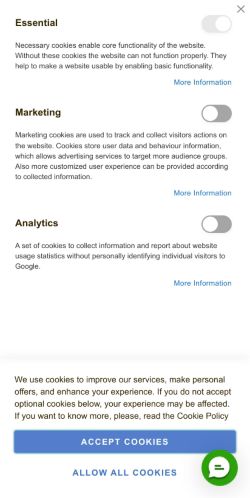 Mobile page screenshot