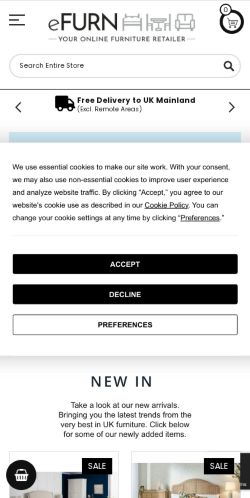 Mobile page screenshot