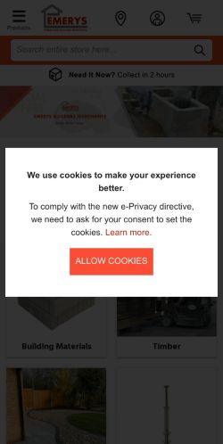 Mobile page screenshot
