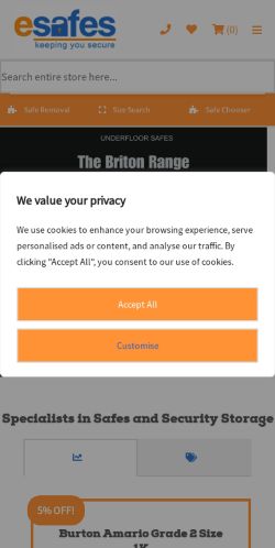 Mobile page screenshot