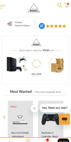 Mobile page screenshot