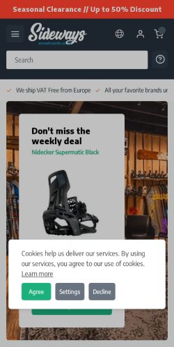 Mobile page screenshot