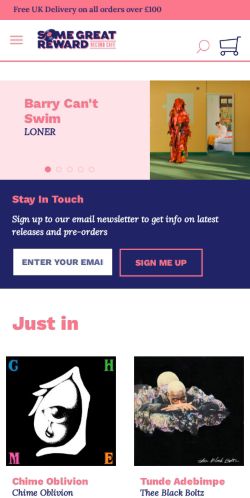 Mobile page screenshot