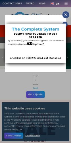 Mobile page screenshot
