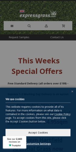 Mobile page screenshot