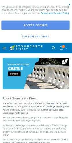 Mobile page screenshot