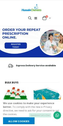 Mobile page screenshot