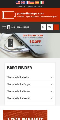 Mobile page screenshot