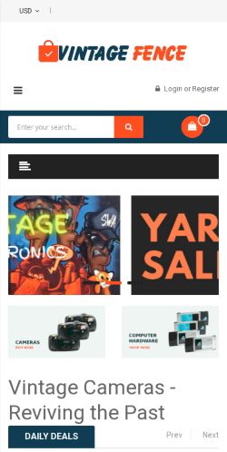 Mobile page screenshot