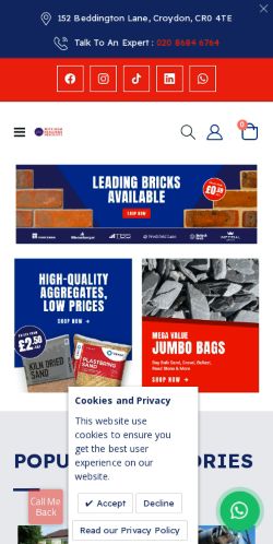 Mobile page screenshot