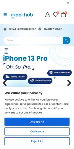 Mobile page screenshot