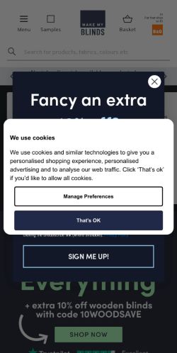 Mobile page screenshot