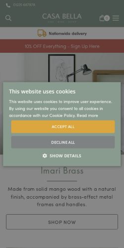 Mobile page screenshot