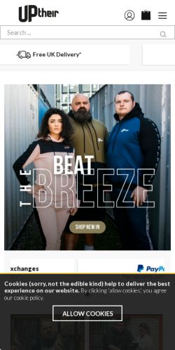 Mobile page screenshot