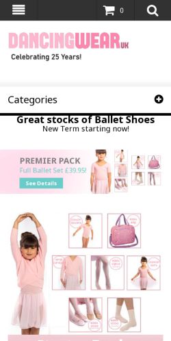 Mobile page screenshot