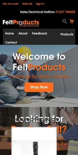 Mobile page screenshot
