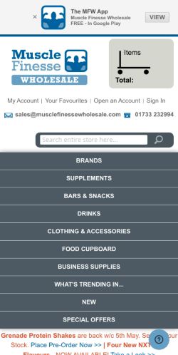 Mobile page screenshot