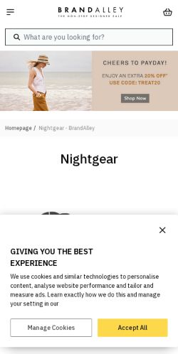 Mobile page screenshot