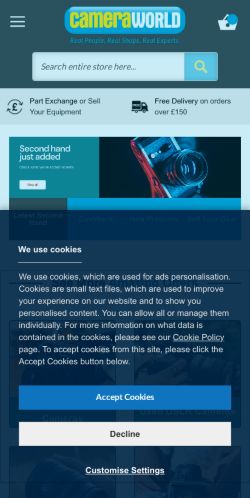 Mobile page screenshot