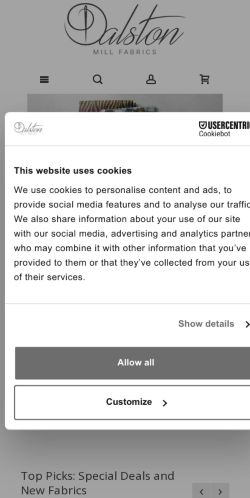 Mobile page screenshot