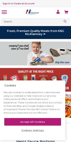 Mobile page screenshot
